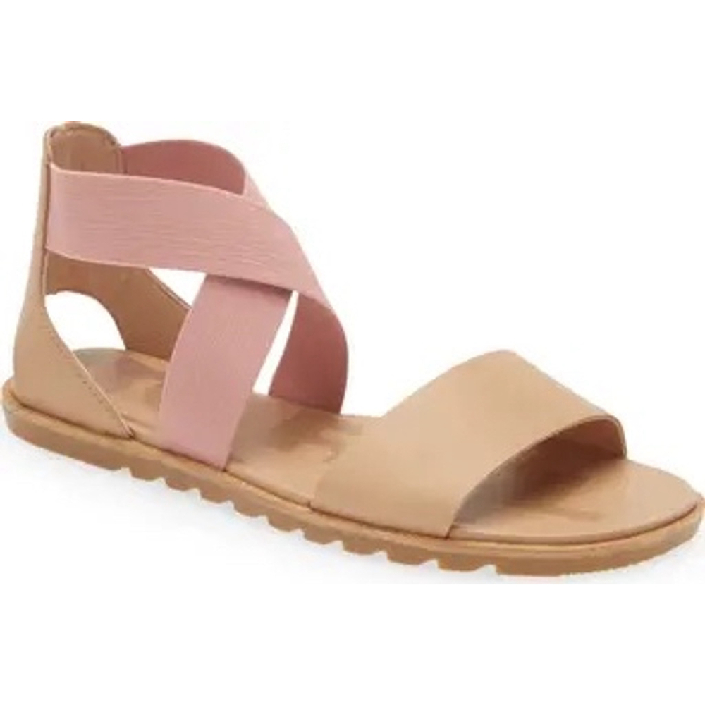 Sorel Tan and Pink Women's Sandals